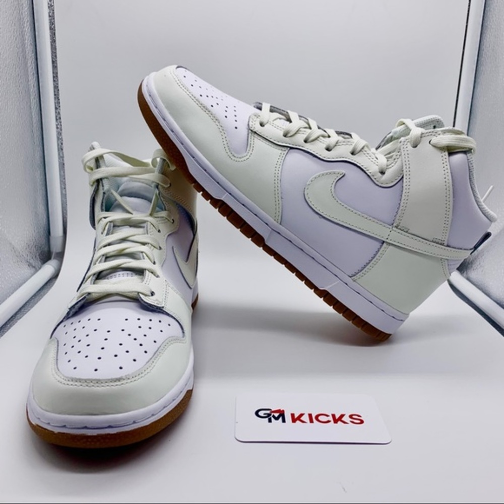 Nike Dunk High Sail Gum - Size 9W